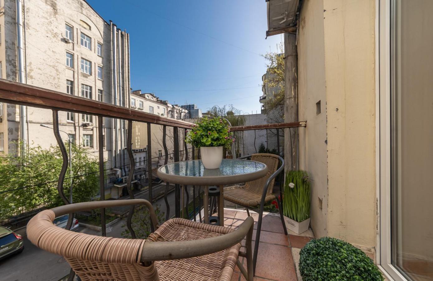 Apartment On Maidan, Khreschatyk 4 Street Kyjev Exteriér fotografie
