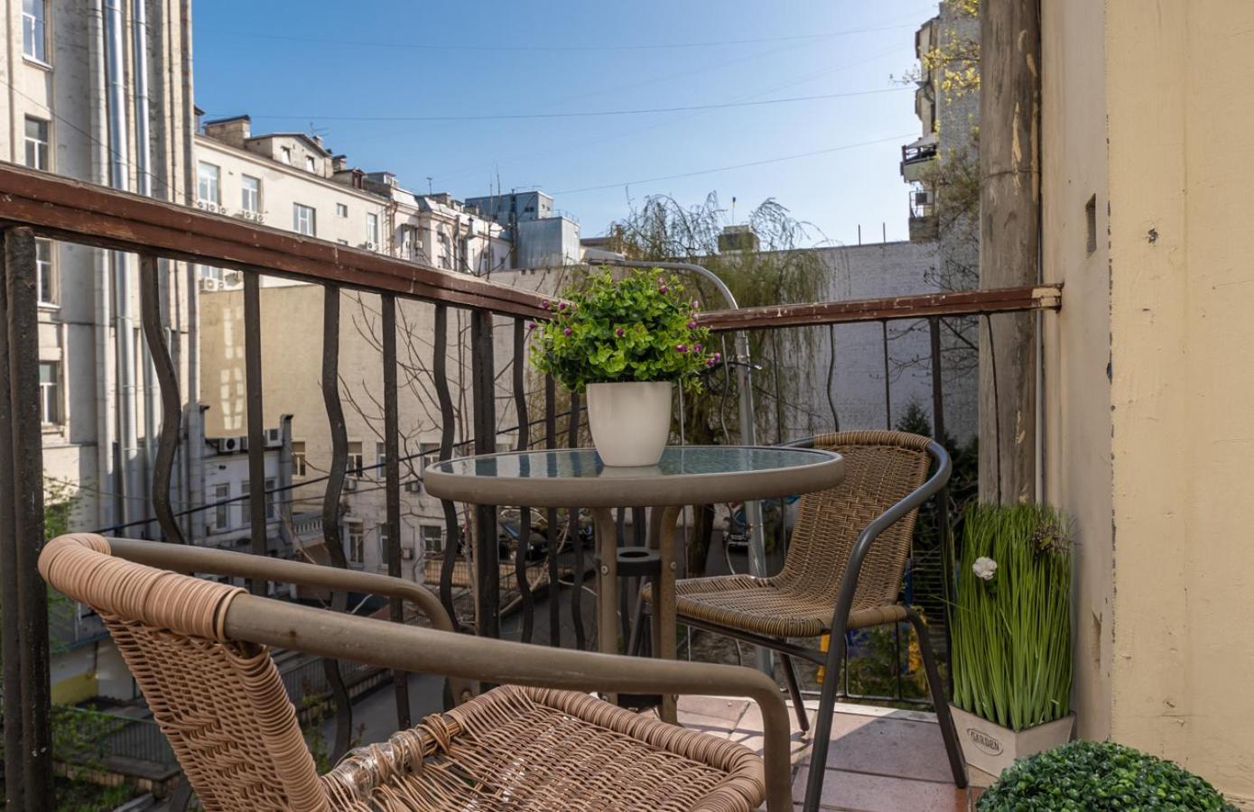 Apartment On Maidan, Khreschatyk 4 Street Kyjev Exteriér fotografie